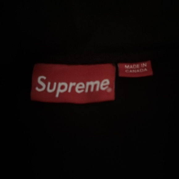 Supreme Box Logo Sweatshirt Black on Black - Picture 4 of 5